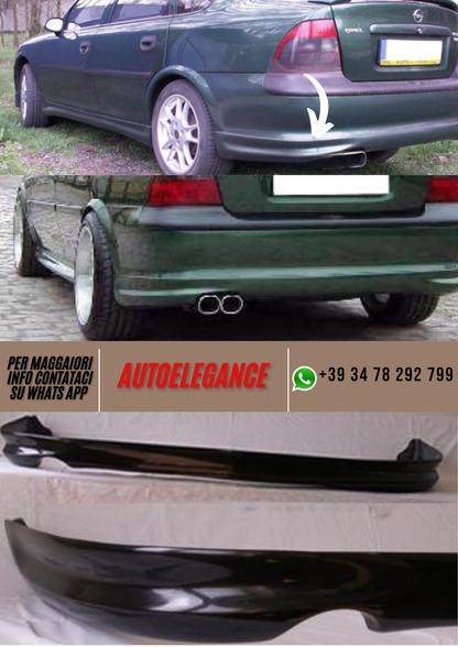 ❤️Spoiler Paraurti Posteriore Compatibile con OPEL Vectra B Berlina/Hatchback ❤️