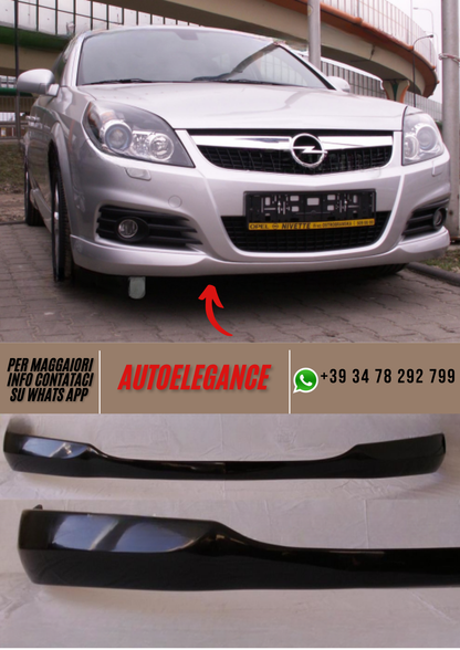 ❤️Spoiler Anteriore Compatibile con OPEL Vectra C Restyling 2005–2008❤️