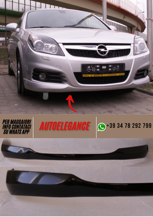 ❤️Spoiler Anteriore Compatibile con OPEL Vectra C Restyling 2005–2008❤️