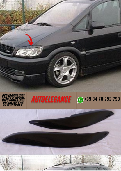 ❤️ Palpebre Fari Compatibili con OPEL Zafira A 1999–2005❤️