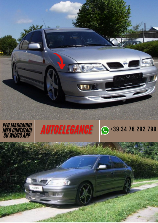 ❤️Spoiler Anteriore Compatibile con NISSAN Primera P11 1996–1999❤️