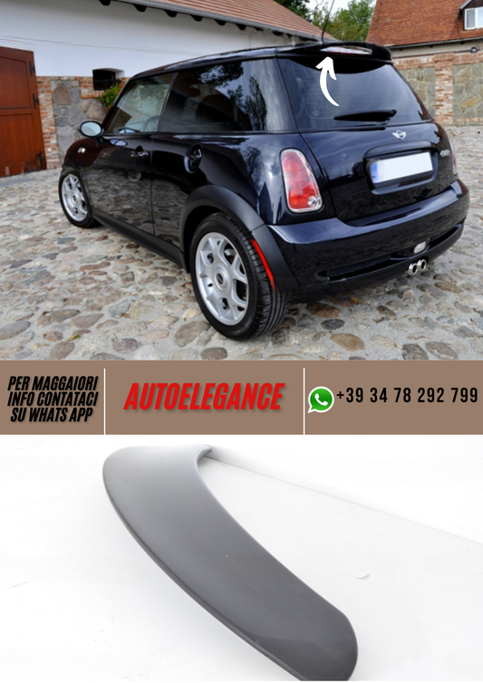 ❤️Tappo spoiler posteriore ver.2 compatibile con MINI Cooper / One R50 R53 200❤️
