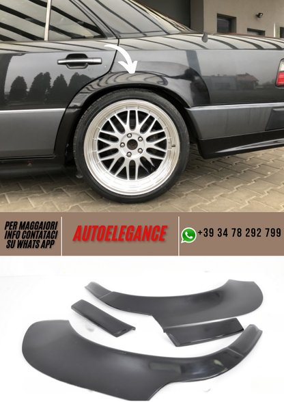 ❤️Estensioni parafango posteriore compatibili con MERCEDES W124 stile 500E❤️