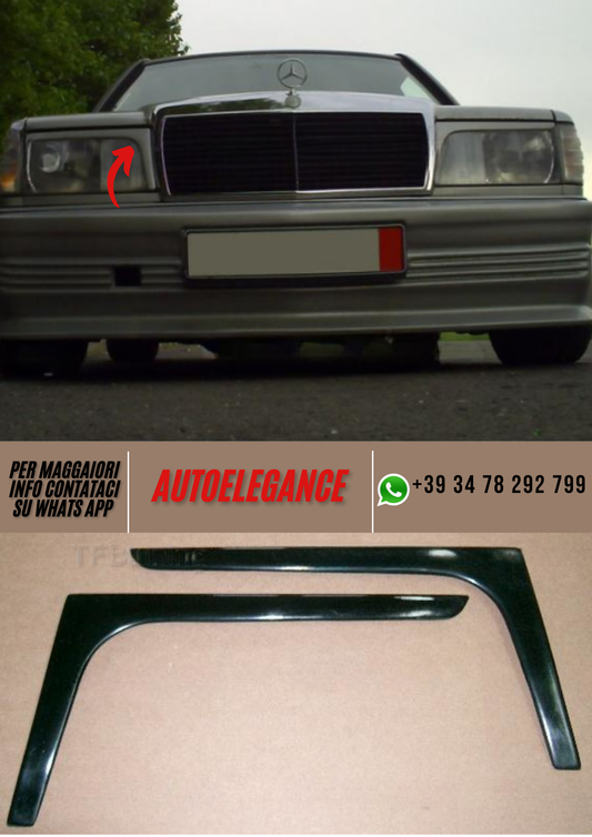 ❤️Palpebre fari anteriori compatibili con MERCEDES W201 190 (1982–1993) ❤️