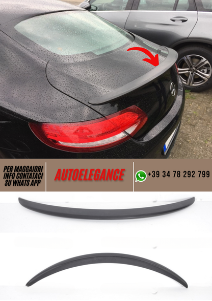 ❤️Tappo spoiler  ver.1 compatibile con MERCEDES Classe C W205 Coupé ❤️