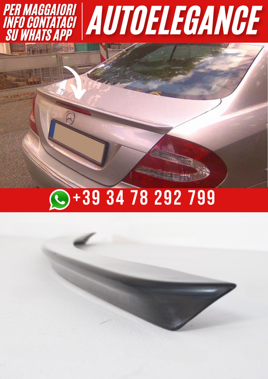 ❤️Tappo spoiler posteriore compatibile con MERCEDES CLK W209 (2002–2009)❤️