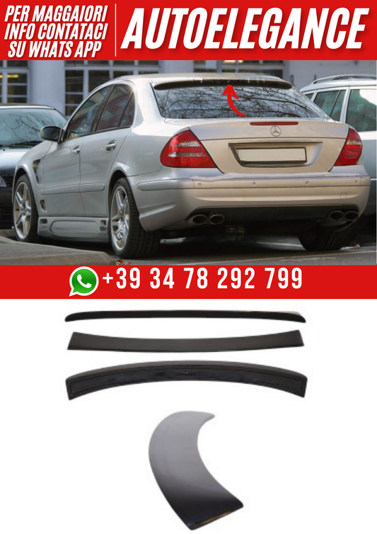 ❤️Tappo spoiler posteriore compatibile con MERCEDES Classe E W211 Restyling ❤️