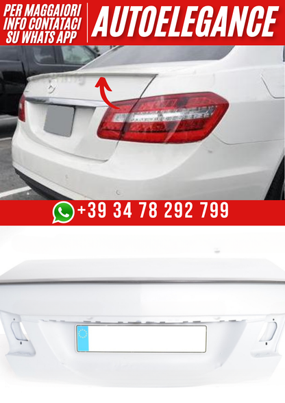 ❤️Tappo spoiler posteriore ver.1 compatibile con MERCEDES Classe E W212 (2009–❤️