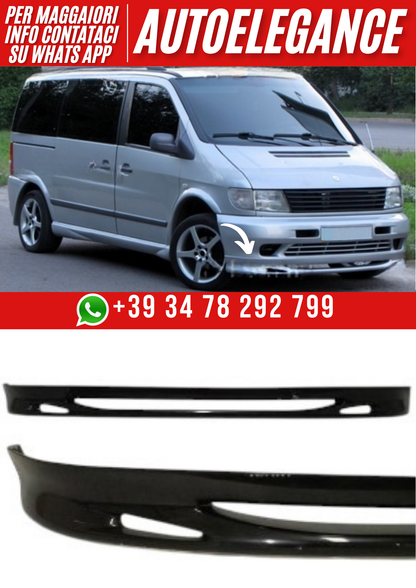 ❤️Spoiler paraurti anteriore compatibile con MERCEDES Vito I W638 (1996–2003)❤️