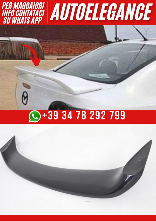 ❤️ Spoiler posteriore compatibile con MAZDA 3 Berlina 2003–2009❤️