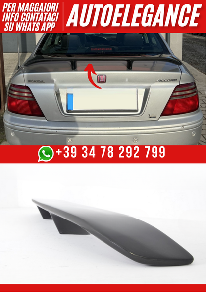 ❤️Spoiler posteriore compatibile con HONDA Accord Berlina 1999–2002 look sport❤️