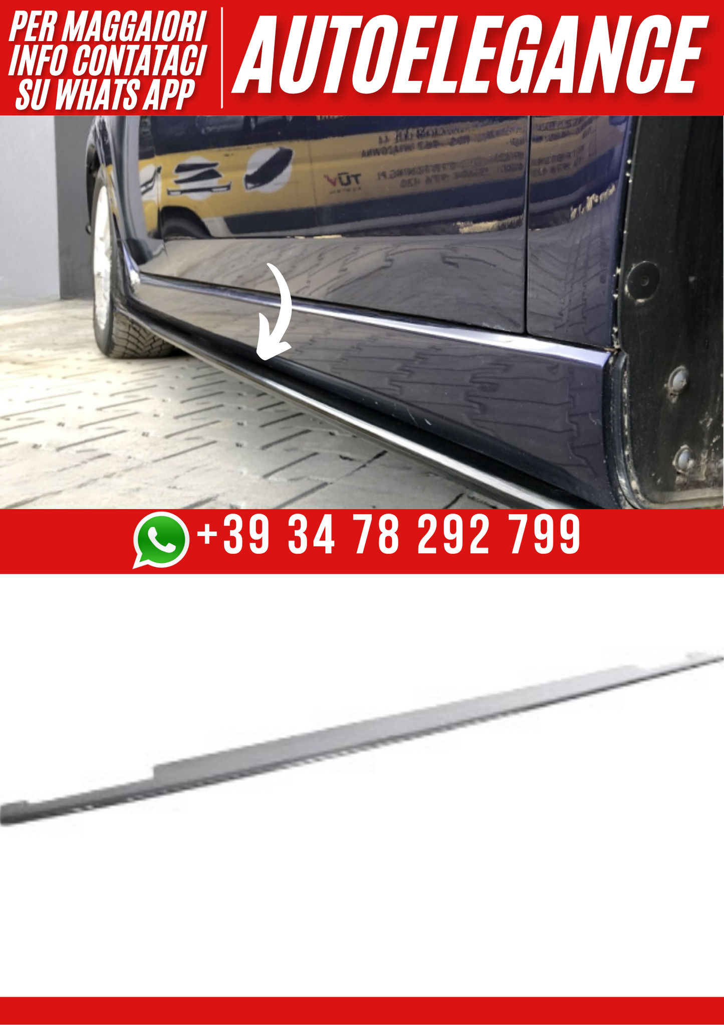 ❤️Minigonne laterali compatibili con HONDA Accord Berlina 2002–2008❤️