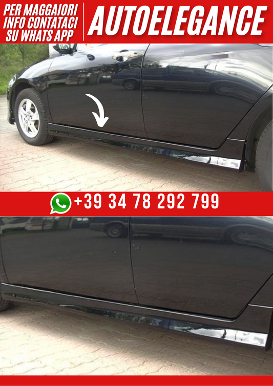 ❤️Minigonne laterali compatibili con HONDA Accord Berlina 2002–2006❤️