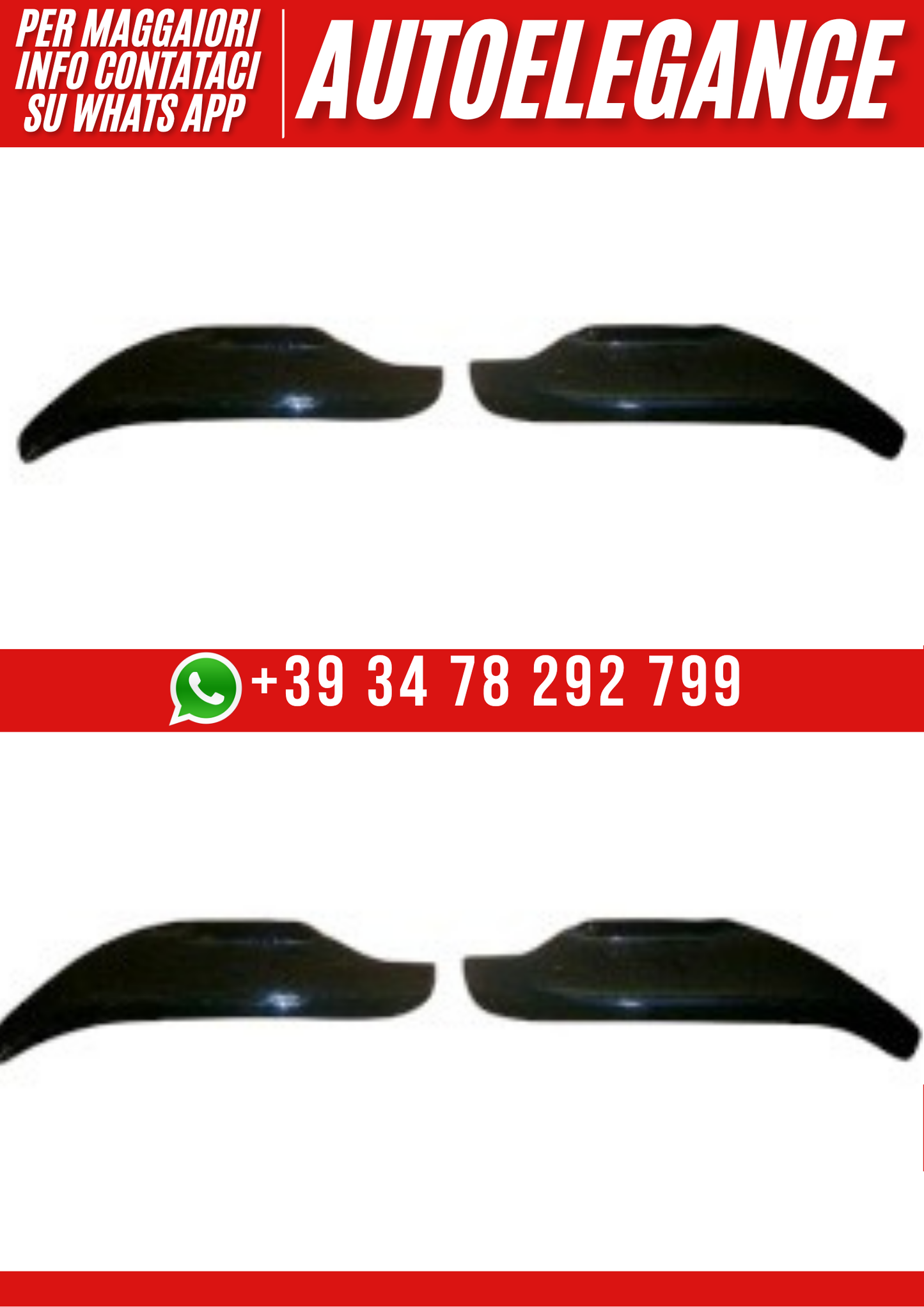❤️Palpebre Fari Compatibili con FORD Fiesta 1989–1995❤️