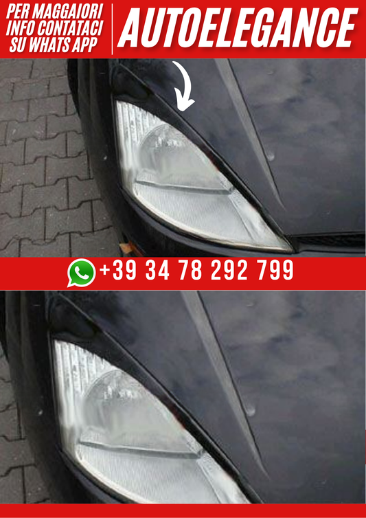 ❤️Palpebre  Fari Ver. I Compatibili con FORD Focus Mk1 1998–2001❤️