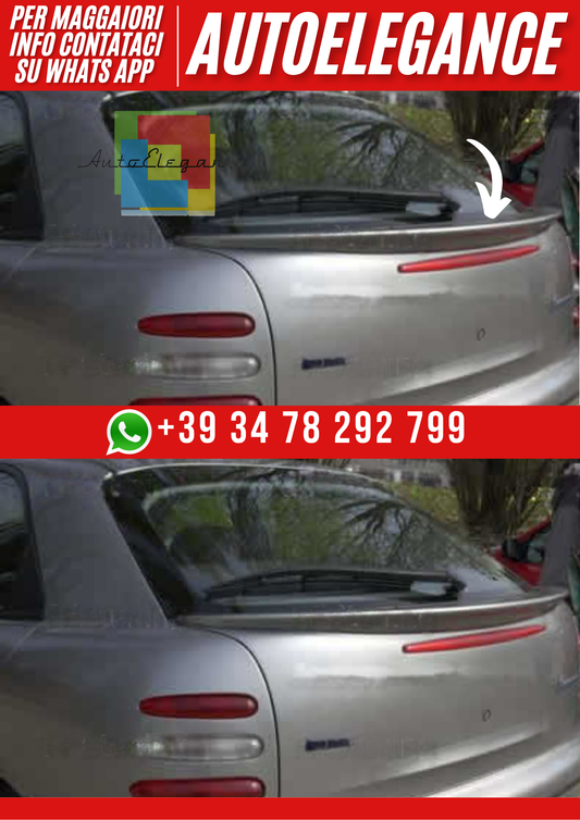 ❤️Spoiler Posteriore Ver. II per Portellone Compatibile con Fiat Brava 1995–20❤️
