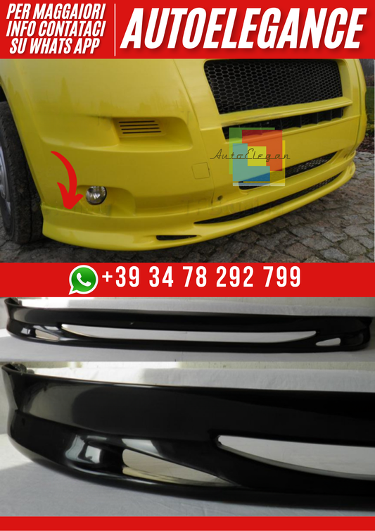 ❤️Splitter Anteriore Spoiler Compatibile con FIAT Ducato 2006–2014❤️