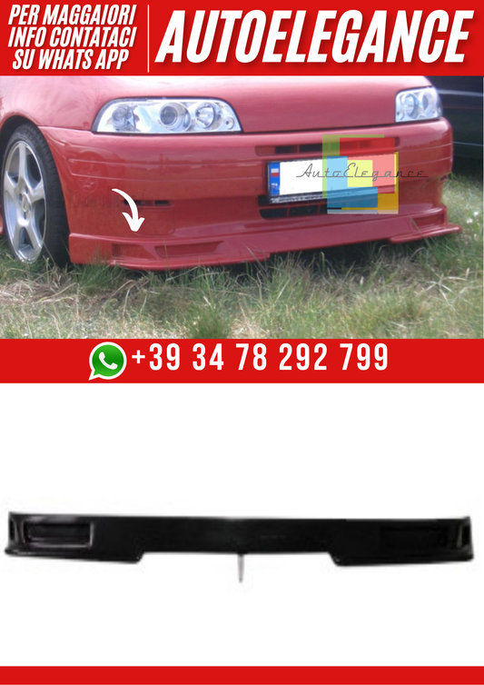 ❤️Spoiler Paraurti Anteriore Compatibile con FIAT Punto I 93–99❤️