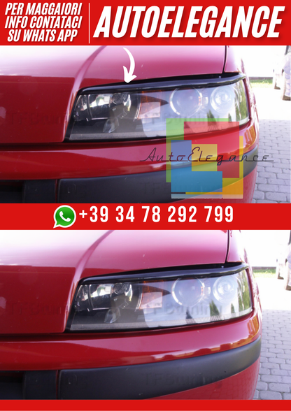 ❤️Palpebre Fari Ver.1 Compatibili con FIAT Punto II 1999–2003❤️