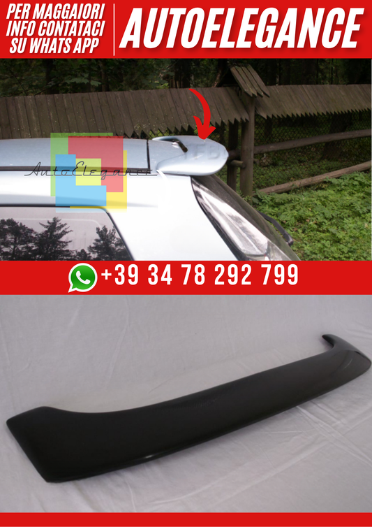 ❤️Spoiler Tetto Compatibile con FIAT Punto II 3 Porte 1999–2005❤️