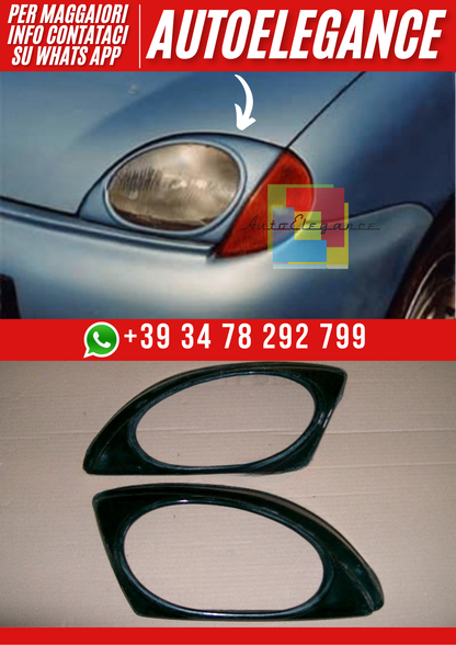 ❤️Coppia Vetri Faro Anteriore Compatibili con FIAT Seicento❤️