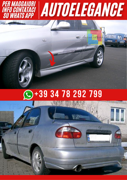 ❤️Minigonne laterali compatibili con DAEWOO FSO Lanos – Set 2 pezzi❤️