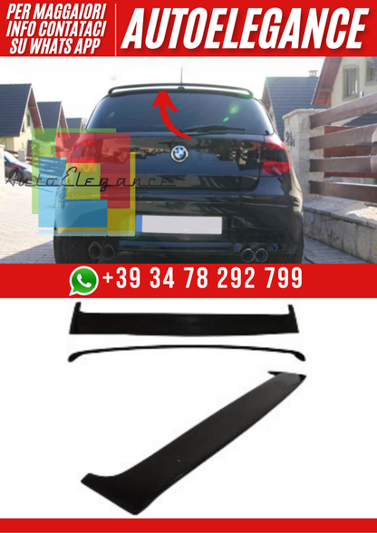❤️Spoiler posteriore compatibile con BMW Serie 1 E81 / E87 3/5 porte ver.1❤️