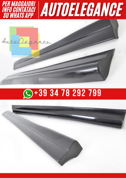 ❤️Minigonne laterali compatibili con BMW Serie 3 E30 2/4 porte (1982–1994)❤️