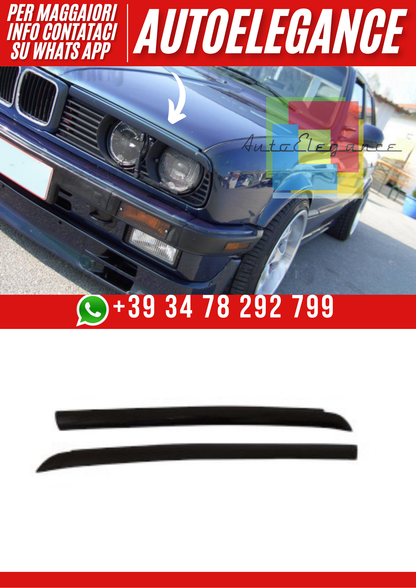 ❤️Palpebre  Anteriori Compatibili con BMW Serie 3 E30 (1982–1994)❤️