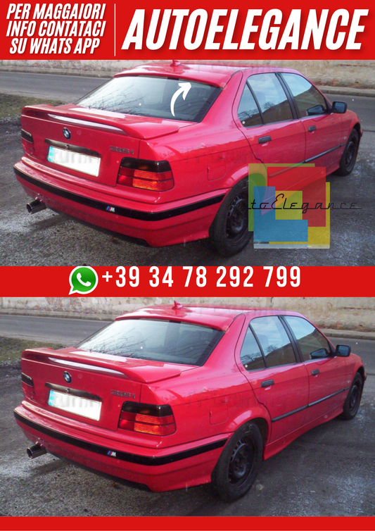 ❤️Spoiler Tetto Posteriore Compatibile con BMW E36 Berlina❤️