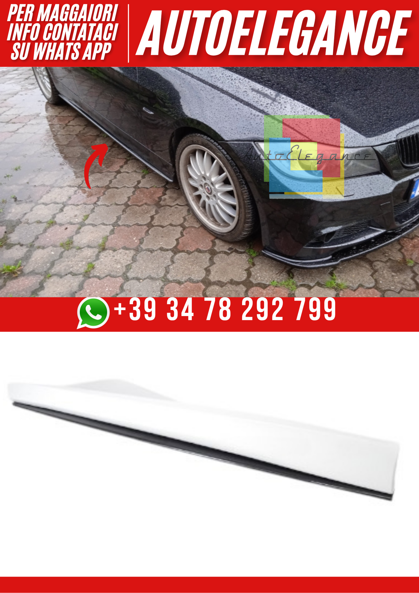 ❤️Sotto minigonne  Compatibile con BMW E90 E91 M ❤️