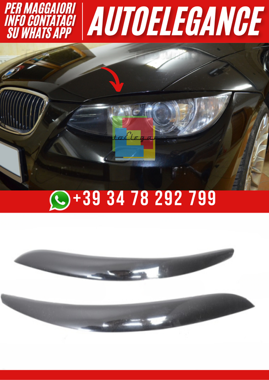 ❤️Palpebre Fari per BMW Serie 3 E92 E93 Coupé Cabrio 2006–2013❤️