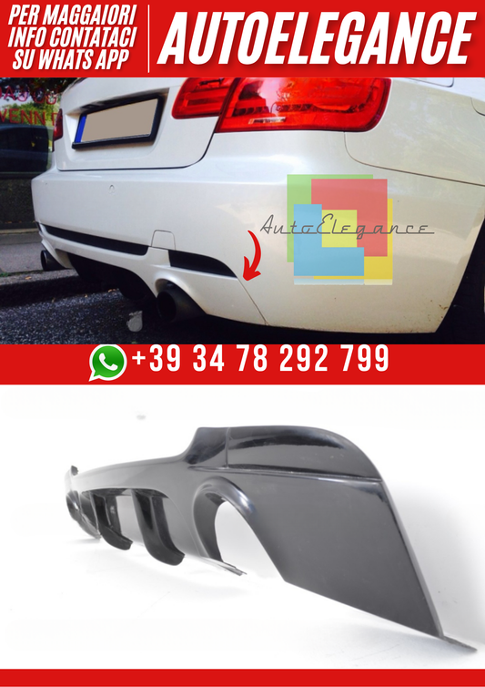 ❤️Spoiler Diffusore Posteriore Compatibile con BMW E92 E93 M -Ver. 2❤️