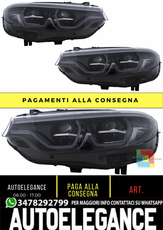 💕 Fari anteriori a LED adatti per BMW Serie 4 F32 F33 F36 (2013-2019) 💕