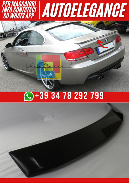 ❤️Spoiler Tettuccio Posteriore Compatibile con BMW E92 Coupé❤️