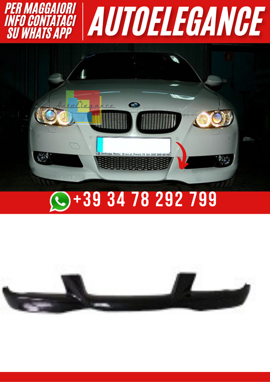 ❤️Spoiler Anteriore Compatibile con BMW E92 E93 2006–2010 (M-Look)❤️