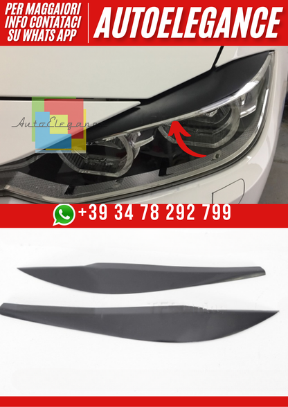 ❤️Palpebre Fari Anteriori per BMW Serie 3 F30 / F31 (2012–2018)❤️
