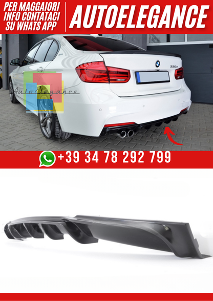 ❤️Diffusore Paraurti Posteriore BMW F30/F31 M Package - Versione 2❤️
