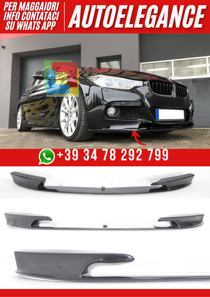 ❤️Spoiler Anteriore ver.3 per BMW F30/F31 M Paket (2012–2018)❤️