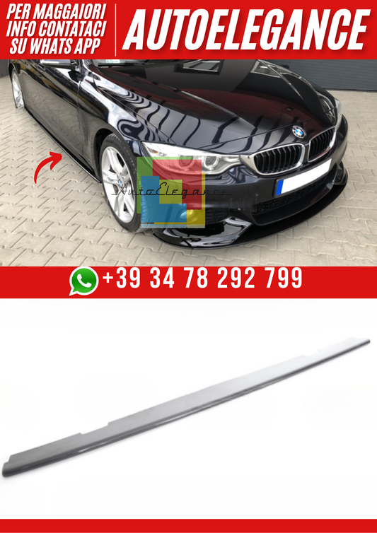 ❤️Sotto Minigonne Laterali / Sottoporta per BMW Serie 4 F32 F33 F36 M-Pack❤️