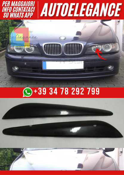 ❤️Palpebre  Fari (Bad Look) BMW Serie 5 E39 Versione I (1995–2003)❤️