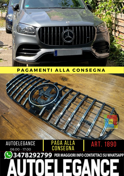 ✨Griglia sportiva adatto per Mercedes X167 GLS in PANAMERICANA AMG GT 2019-2023✨