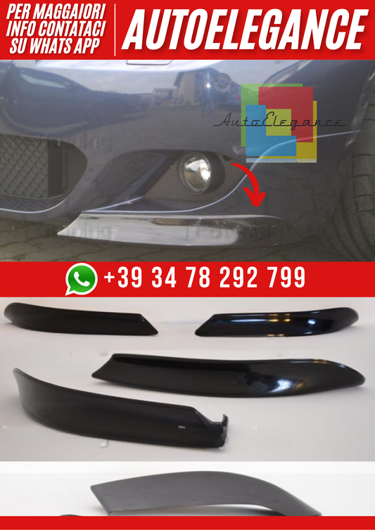 ❤️ Splitter Flaps Anteriori BMW Serie 5 E60/E61 M-Pack (2003–2010)❤️