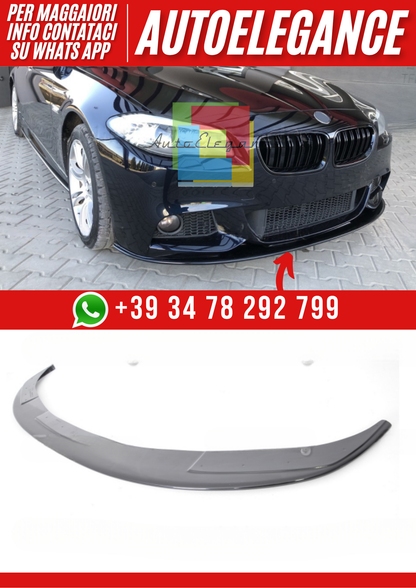 ❤️Spoiler Paraurti Anteriore Compatibile con BMW Serie 5 F10 F11 M-Pack v3❤️