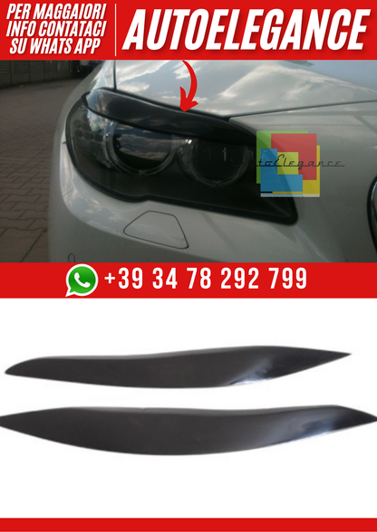 ❤️Palpebre fari anteriori compatibili con BMW Serie 5 F10/F11 (2010–2017)❤️