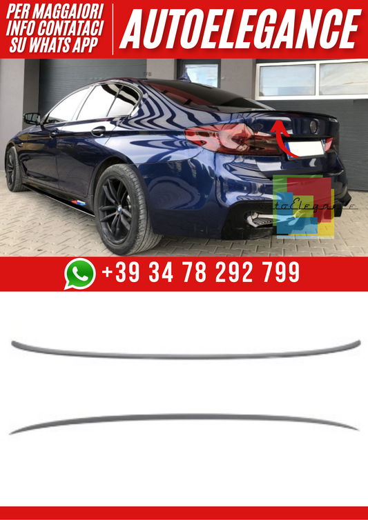 ❤️Spoiler Portellone Compatibile con BMW Serie 5 G30 (2017–2023 v2 ❤️