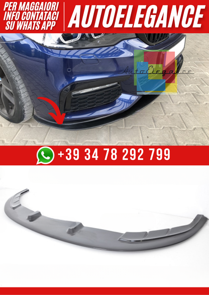 ❤️Splitter Anteriore Compatibile con BMW Serie 5 G30 G31 M-Pack (2017–2020)❤️