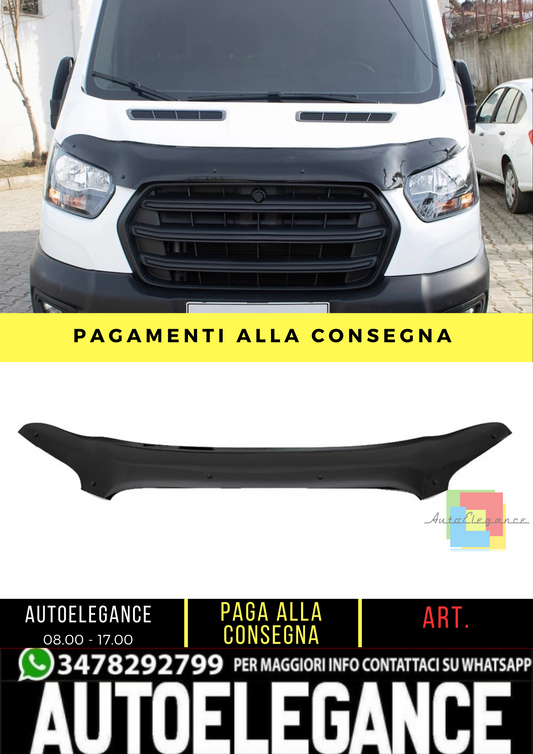🔥 Protezione cofano adatto per FORD Transit MK8 restyling dal 2019 🔥