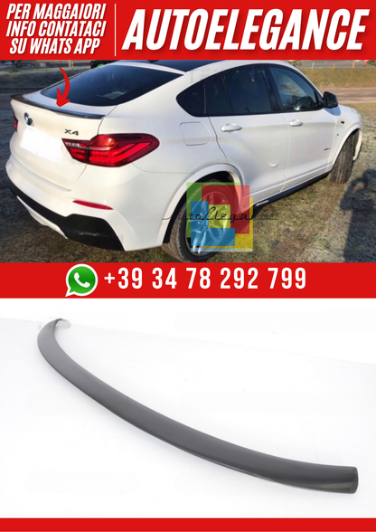❤️Spoiler Posteriore Portellone Compatibile con BMW X4 F26 2014–2018❤️