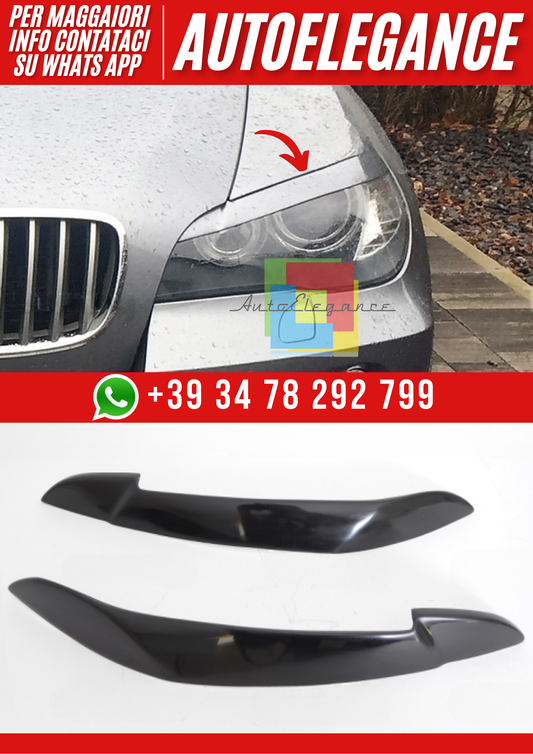 ❤️Palpebre Fari Compatibili con BMW X5 E70 2006–2013❤️